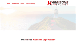Desktop Screenshot of harrisonscapereingatours.co.nz